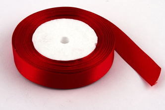 Stuha saténová 2cm x 23m 26 ČERVENÁ