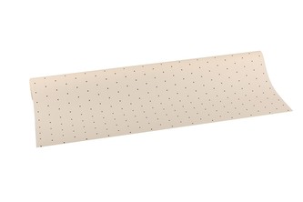 Floristická fólie s tečkou světle krémová
