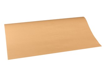 Vlnitý aranžovací papír okrový