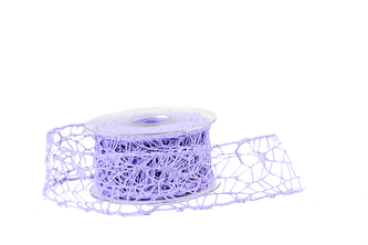 Stuha Big spider 5cm x 9,1m 25 LILA