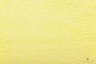 Krepový papír žlutý 574