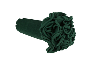 Krepový kornout zelený 561