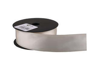 Atlasová stuha 4 cm šampaňská