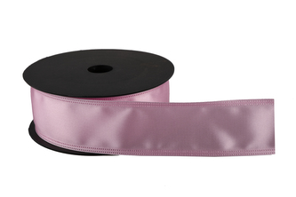 Atlasová stuha 4 cm růžová