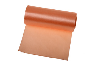Saténová role 12cm x 9,1m 36 - meruňková
