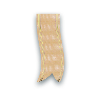 Smuteční stuha mramorová s metalem 68190 7 cm x 100 m - 22 krémová