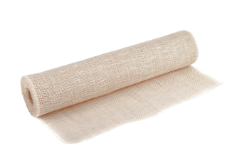 Role juta jemná 50cm x 5m -BÍLÁ