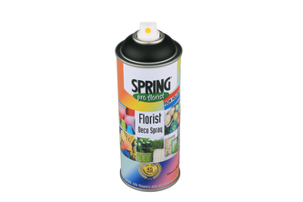 SPRING DECO SPRAY 400ML - SOFT BLACK