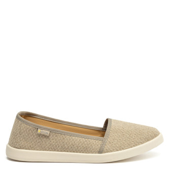 Oldcom Espadrilky Flax Len Béžové Velikost: 38, Barva: Béžová