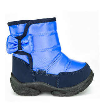 Oldcom Dětské Zimní Boty Lila Modré Velikost: 28, Barva: Růžová