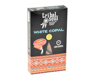 Vonné jehlánky "tekoucí dým" Tribal soul Bílý kopál 10 ks