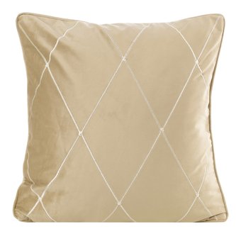 Polštář Pierre Cardin MARGOT béžová 45x45 cm Mybesthome