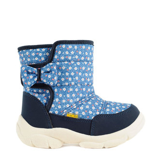 Oldcom Dětské Zimní Boty LILA Sedmikrásky Velikost: 26, Barva: Šedá