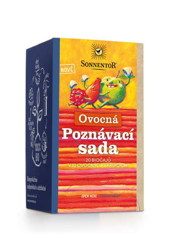 Sonnentor Ovocná poznávací sada bio 47 g porc. dvoukomorový