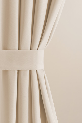 Úvaz - upínač na závěs BEST GARDEN krémová 8x120 cm (cena za 1 kus) MyBestHome