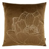 Polštář BEATA hnědá 45x45 cm Mybesthome