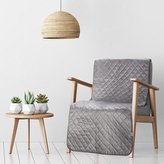 Přehoz na křeslo - sedačku SOFINKA šedá 70x160 cm Mybesthome