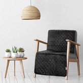 Přehoz na křeslo - sedačku SOFINKA černá 70x160 cm Mybesthome