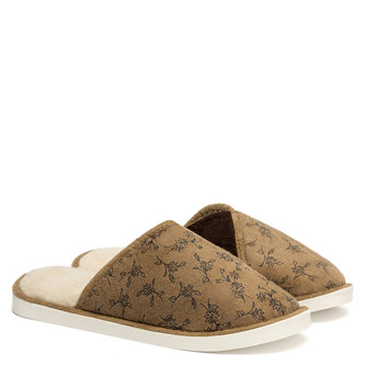 Oldcom Papuče WARMY Béžové Dámské Velikost: 41/42, Barva: Modrá