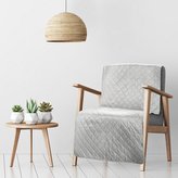 Přehoz na křeslo - sedačku SOFINKA stříbrná 70x160 cm Mybesthome