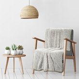 Přehoz na křeslo - sedačku SHEEP béžová 70x160 cm Mybesthome