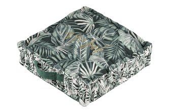 Sedací polštář na zem VIBES GREEN zelená 45x45 cm France