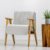 Přehoz na křeslo - sedačku SAMUEL bílá 70x160 cm Mybesthome