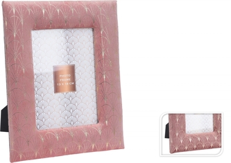 Fotorámeček růžový sametový