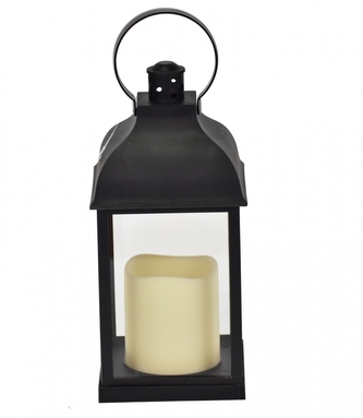 LED lucerna Bery černá 28x9x9 cm