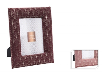 Fotorámeček bordó sametový