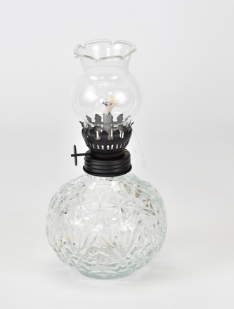 Petrolejová lampa Candy čirá 17x10 cm