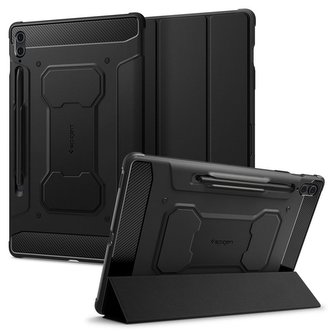 Spigen Rugged Armor Pro, black - Samsung Galaxy Tab S9 FE+ 2023