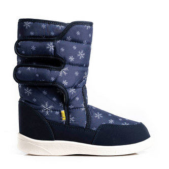 Oldcom Zimní Boty AURORA Tmavě Modré Dámské Velikost: 39, Barva: Modrá