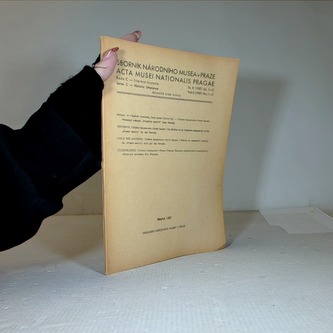 Sborník Národního Musea v Praze
