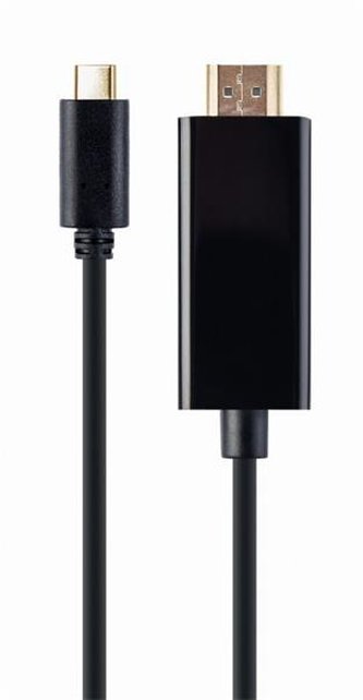 Gembird kábel USB-C (M) na HDMI (M), 4K, 60Hz, 2m kábel, čierny