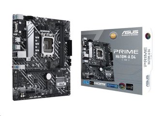 ASUS PRIME H610M-A D4-CSM soc 1700 H610 DDR4 mATX M.2 HDMI D-Sub DP ASUS PRIME H610M-A D4-CSM soc 1700 H610 DDR4 mATX M.2 HDMI D-Sub DP