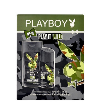 Playboy Play It Wild For Him deospray 150 ml + sprchový gel 250 ml
