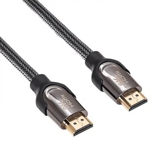 Akyga Kabel HDMI 2.1 (M) stíněný měď, 4K/8K 48Gbps, černý 1,5 m