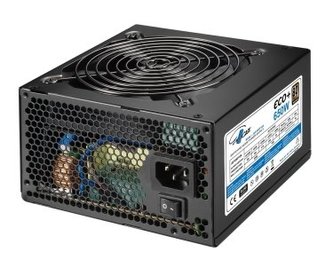 Zdroj Eurocase Eco+ 650W, 80PLUS BRONZE, 12cm ventilátor, bulk