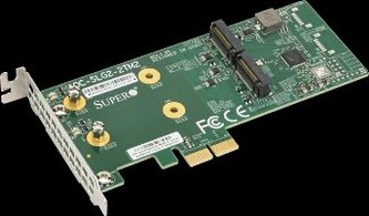 Supermicro 2x M.2 SATA HW RAID1 Carrier Card