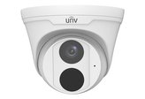 UNIVIEW IP kamera 1920x1080 (FullHD), až 30 sn / s, H.265, obj. 2,8 mm (112,9 °), PoE, Mic., IR 30m, WDR