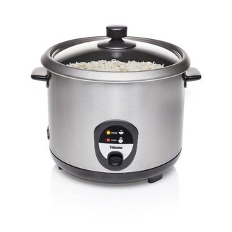Tristar Rýžovar RK-6129 2,2l, on/off přepínač, kontrolka zap/vyp, 900 W, stříbrný