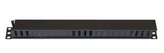 Eurocase panel na kabely  RGA-27 19" 1U - 6 plastových úchytů