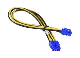 Supermicro 8-Pin CPU to 8-Pin CPU 30cm GPU Power Cable
