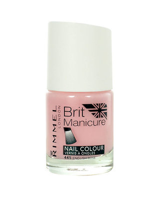 Rimmel London Brit Manicure Lak na nehty 12 ml 445 English Rose pro ženy