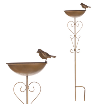 Krmítko kovové, zápich.