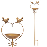 Krmítko kovové, zápich.