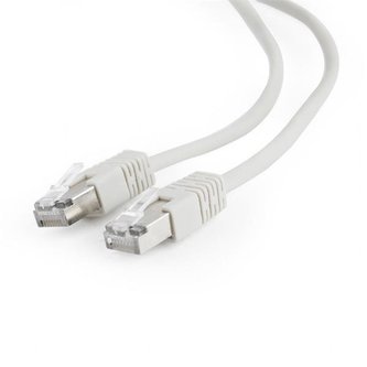 Gembird patch kabel CAT5e, FTP, 1 m, šedý
