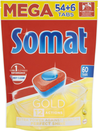 Somat tablety do myčky Gold, 60 ks