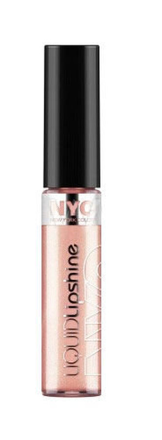 NYC New York Color Liquid Lipshine Lesk na rty 7,2 ml 575 Brighton Beach Peach pro ženy